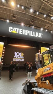 esposizione caterpillar fiera bauma 2025