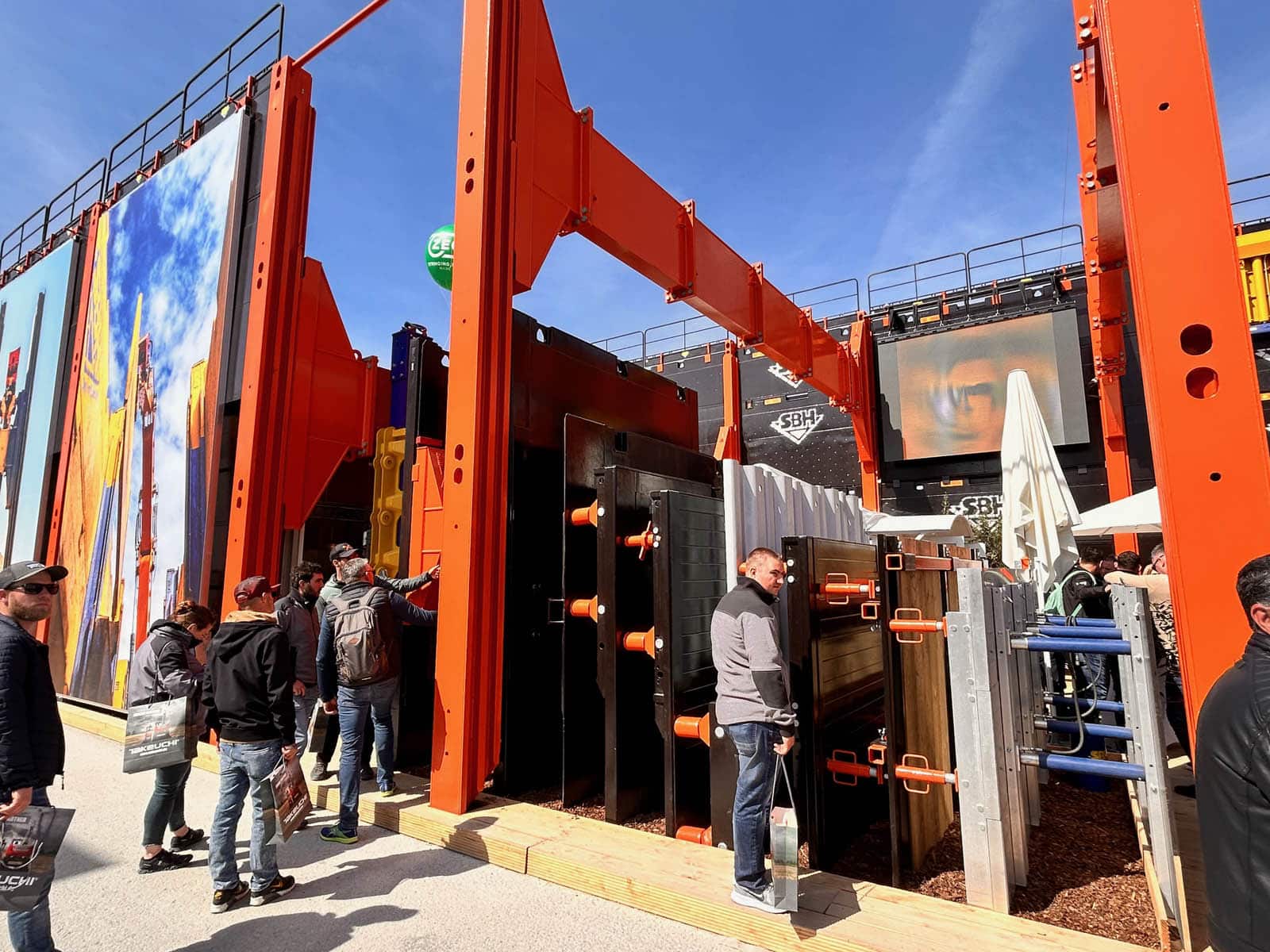stand esposizione sbh bauma 2025 blindaggi scavi
