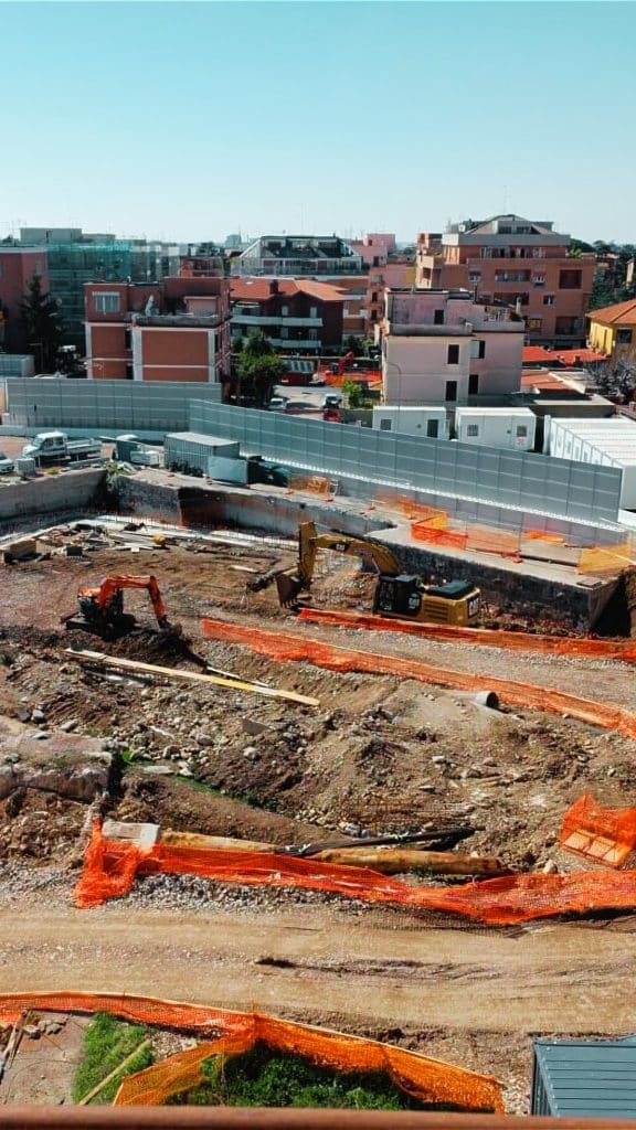 area di cantiere roma adduttrice ottavia trionfale serie 400 sbh